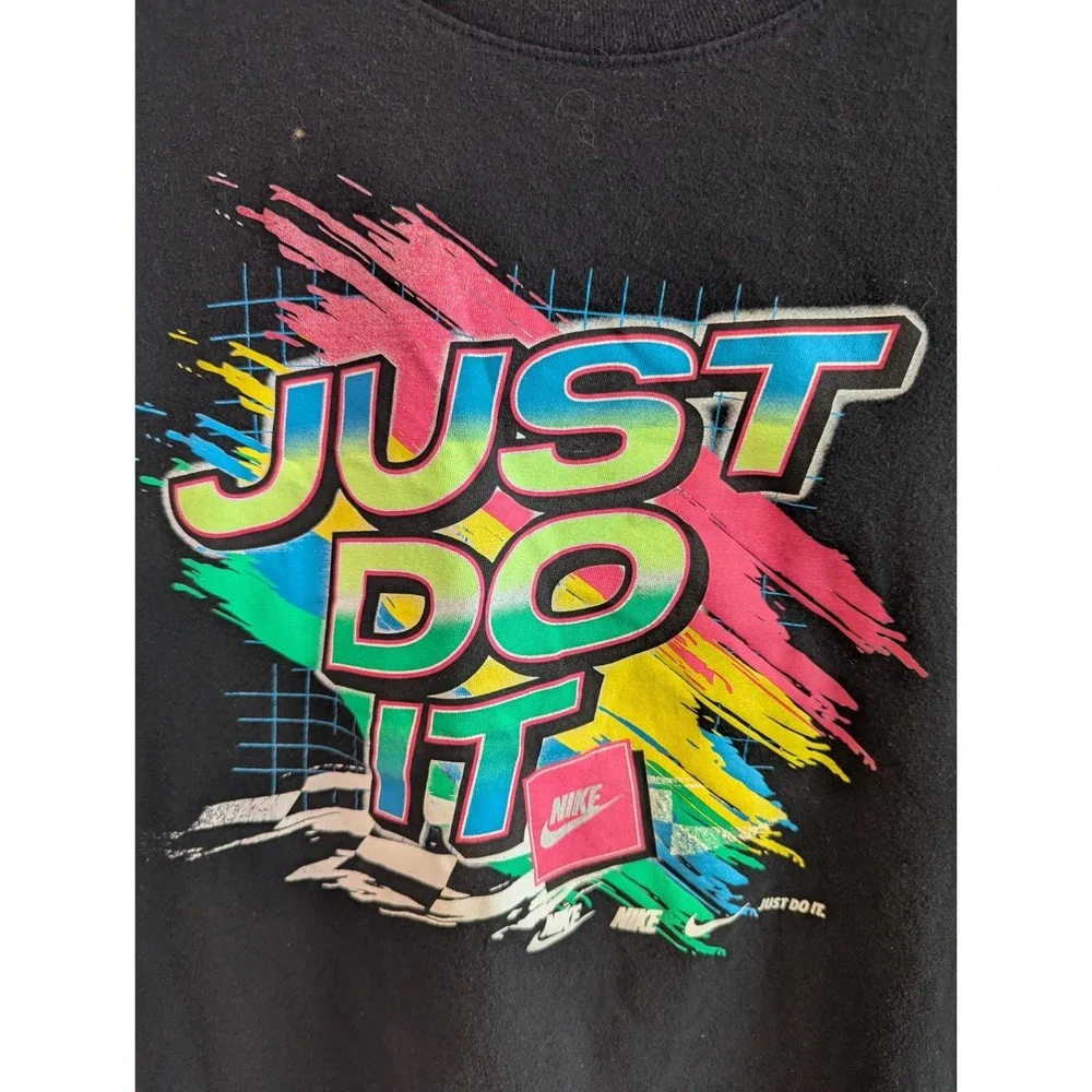 Nike Men's Racing Short‎ Sleeve T Shirt Black XL 